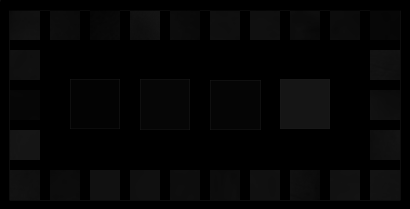 skin color grey scale on black 10% light